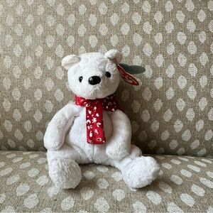 Ty 2000 Holiday Teddy Bear beanie baby.